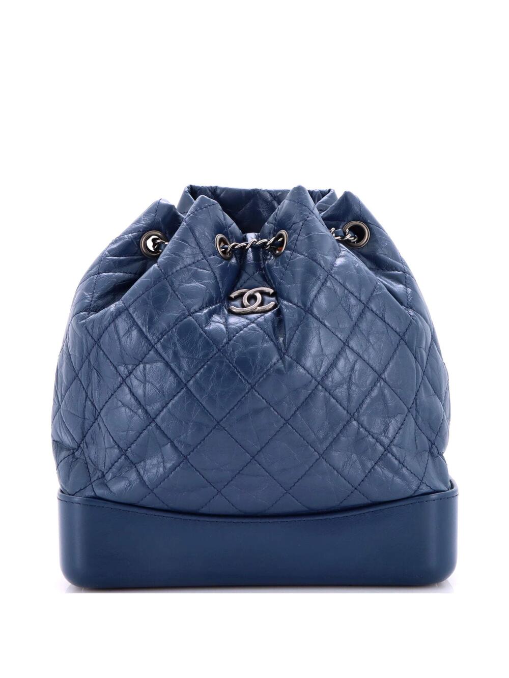Chanel Gabrielle Backpack Quilted Aged #299293C38B